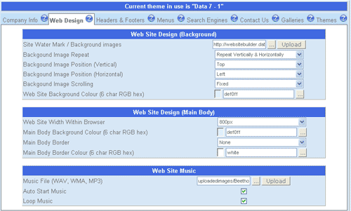 Try our FREE designer now for free.  See how easy it is to create your own professional looking site in minutes