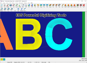 EDS Digitising - Click to zoom in