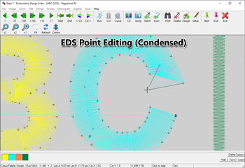 EDS point editing - click to zoom