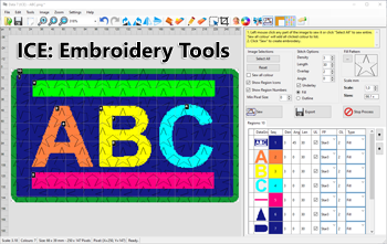Convert Images to Embroidery